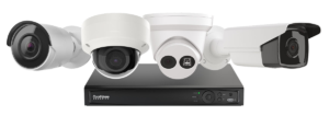 Surveillance cameras with NVR system