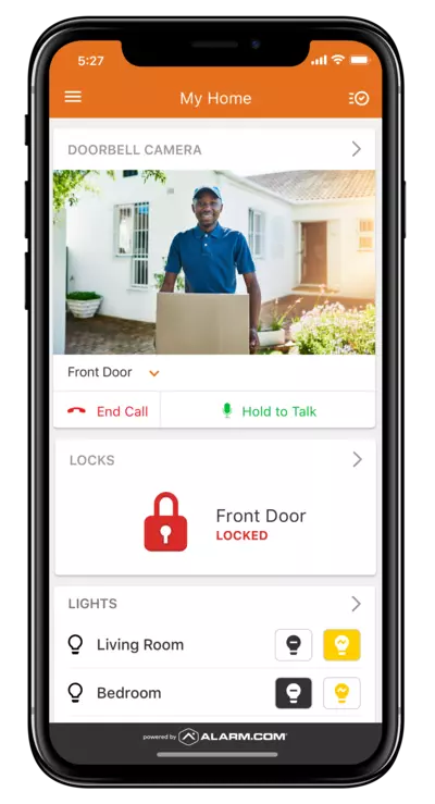 Home Security App Front Door