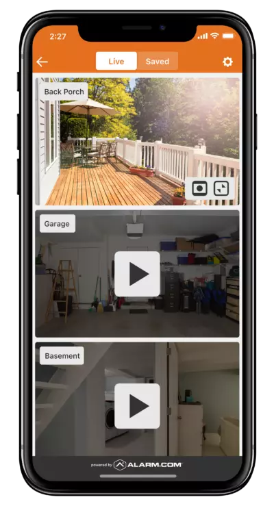 iPhone App Video Monitoring