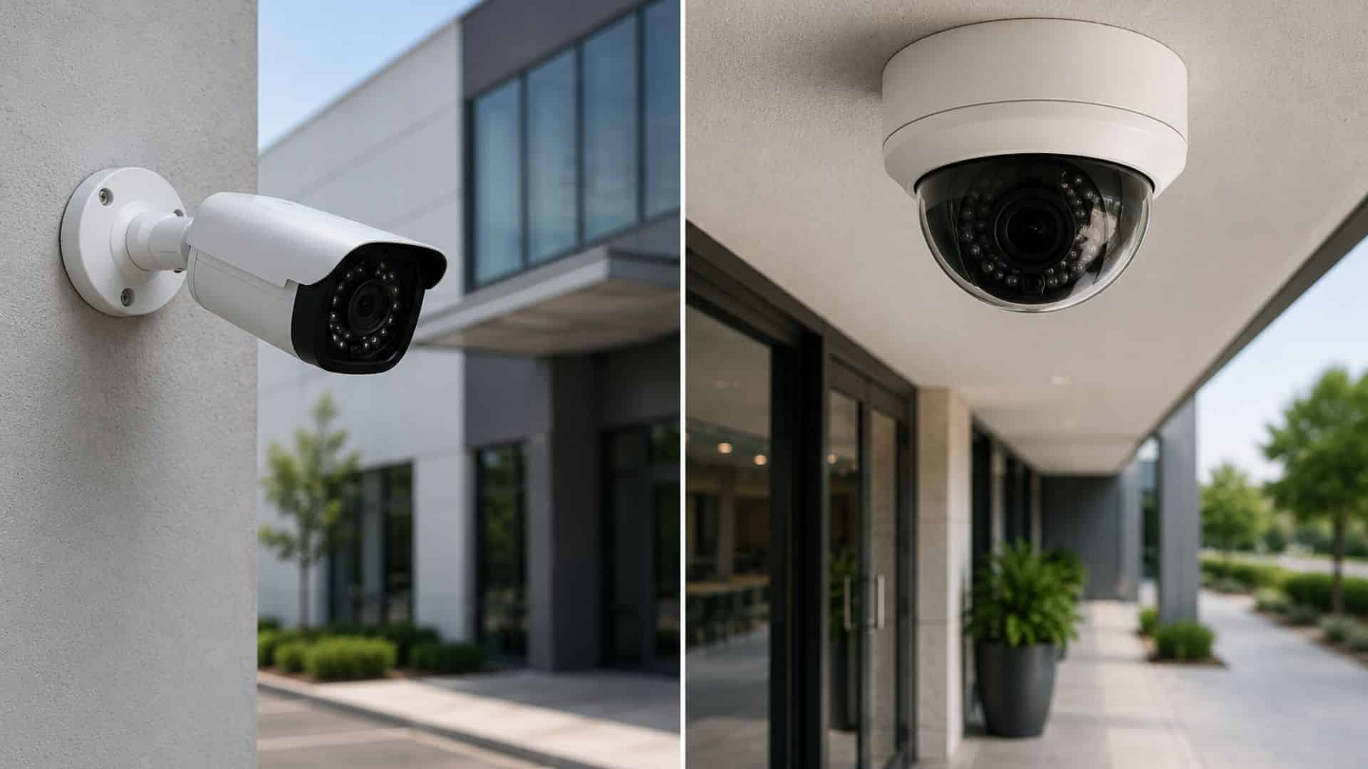 Bullet Camera vs Dome Camera: Which One Fits Your Roofline