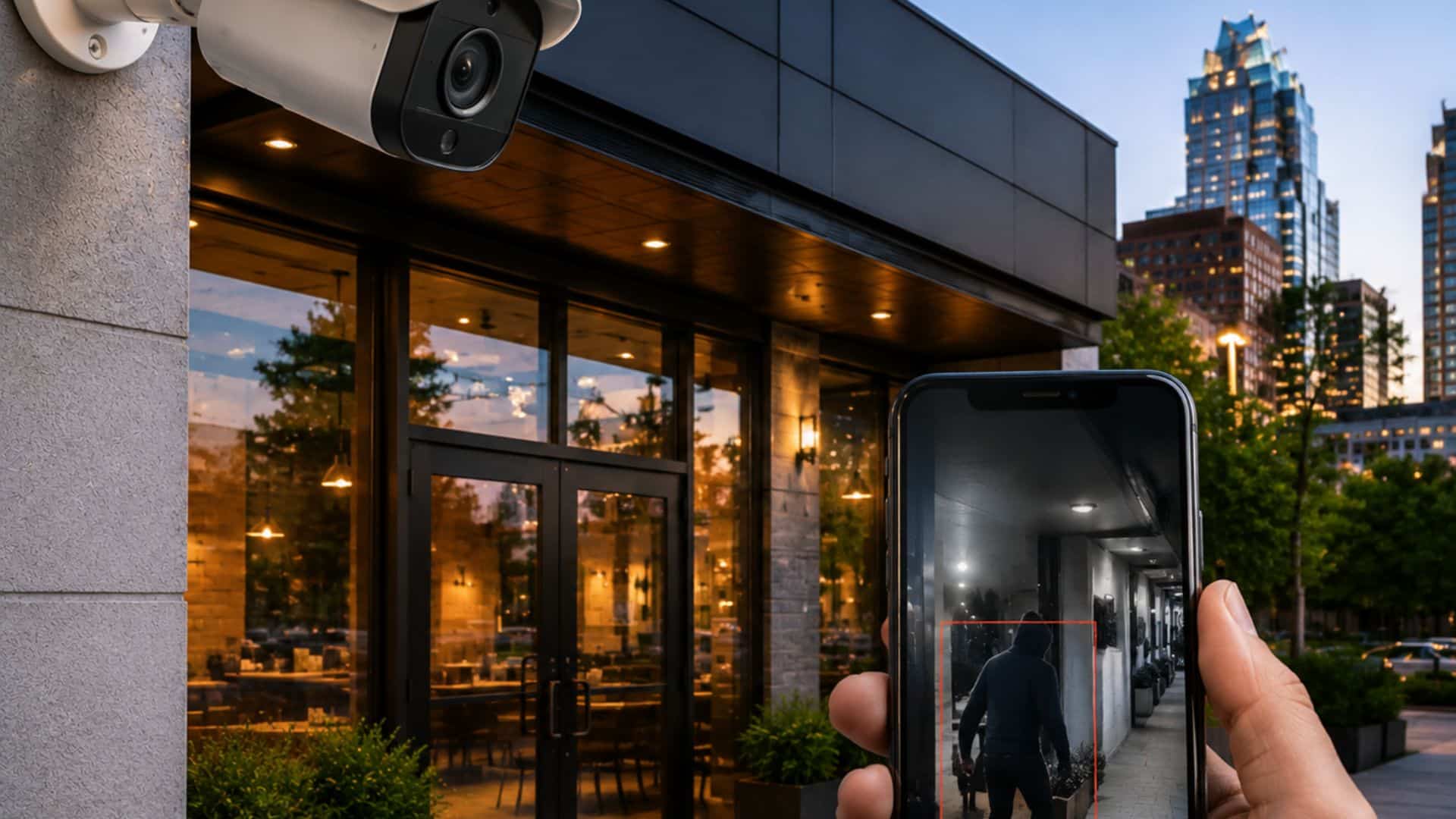 Commercial Security Cameras With Motion Detection Alerts in Austin, Texas