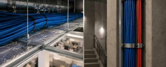 Plenum vs Riser Cable: Which One Meets Fire Code Requirements
