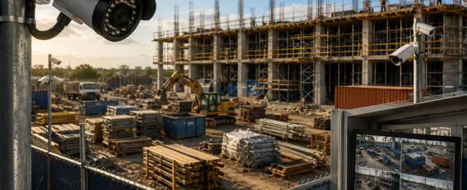 Security Cameras for Construction Sites Deter Theft On-Site