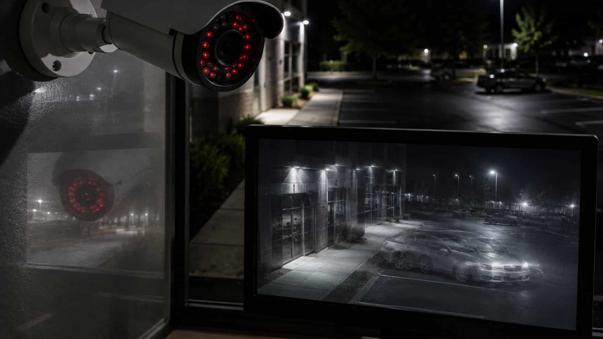 What Causes Ghost Images on Security Cameras: IR Reflection