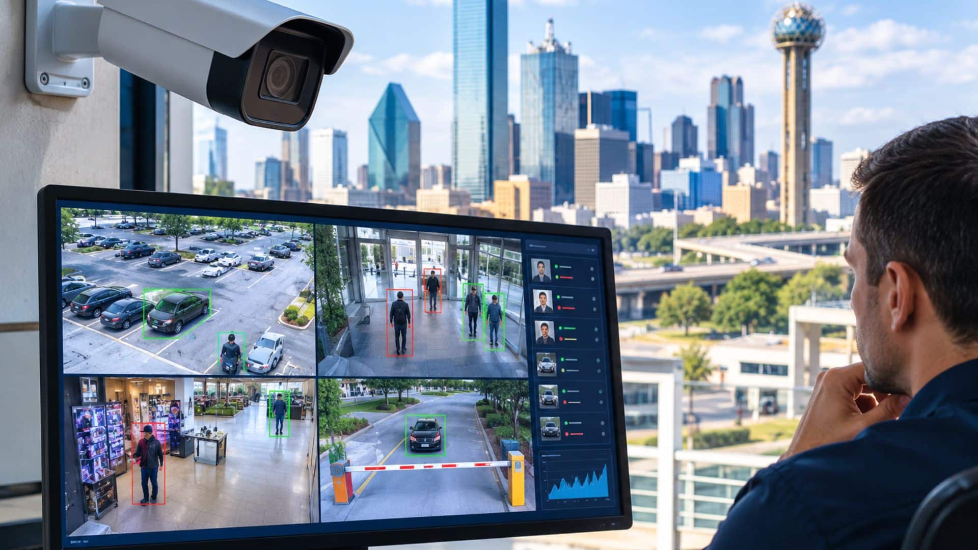 AI Video Analytics for Business Security Systems in DFW, Texas