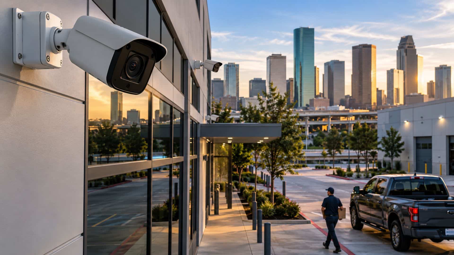 Commercial Security Cameras With Motion Detection Alerts in Houston, Texas