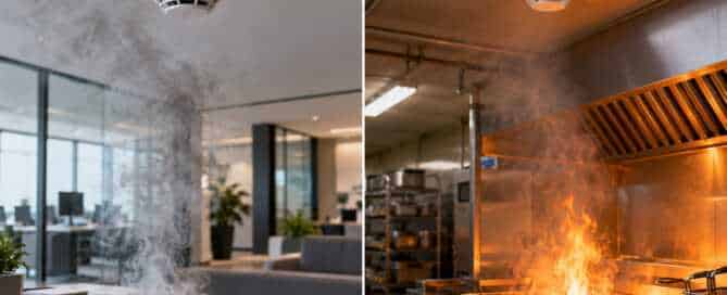 Heat Detector vs Smoke Detector: What Businesses Should Know