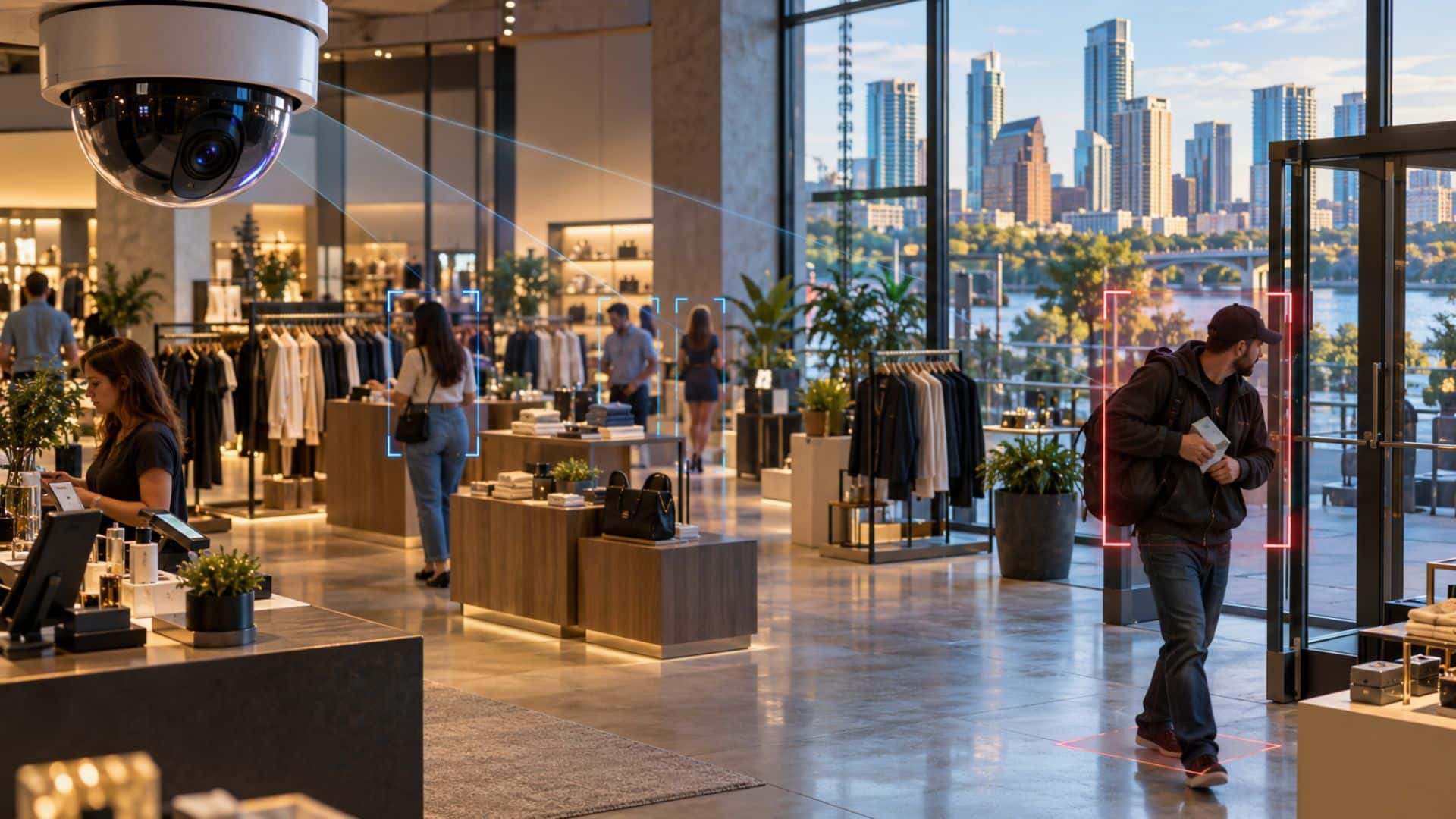 How AI Security Cameras Prevent Retail Theft in Austin, Texas
