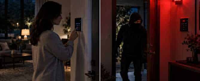Silent Arming Beats No Entry Delay for Nighttime Security